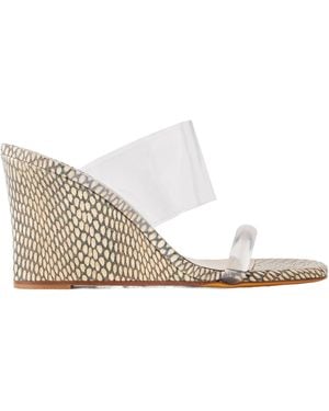 Maryam Nassir Zadeh Wedge Sandals - White