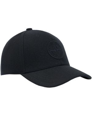 Stone Island Compass Embroidered Curved Peak Cap - Multicolour