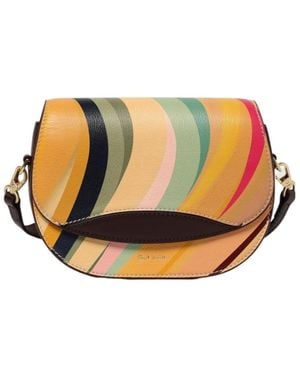 Paul Smith Printed Logo Shoulder Bag - Multicolor