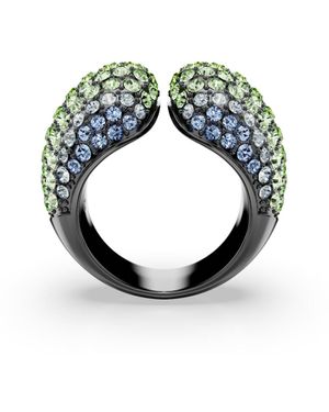 Swarovski Sublima Crystal-Embellished Cocktail Ring - Metallic