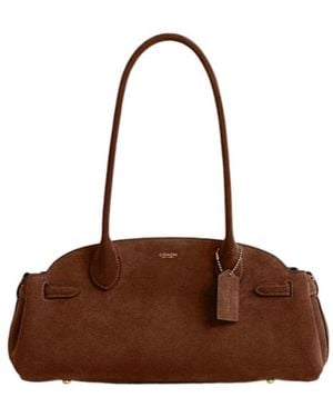 COACH Empire Carryall 34 Handbag - Brown