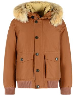 Woolrich Long-Sleeve Jacket - Brown