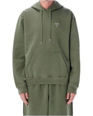 Arte' Heart Logo Hoodie - Green