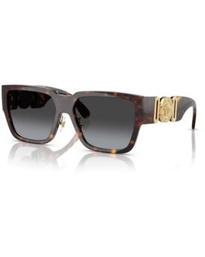 Versace Eyewear Square-Frame Sunglasses - White