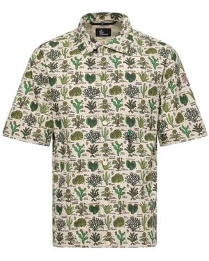 Moncler Grenoble Day Namic Botanical Print Shirt - Multicolour