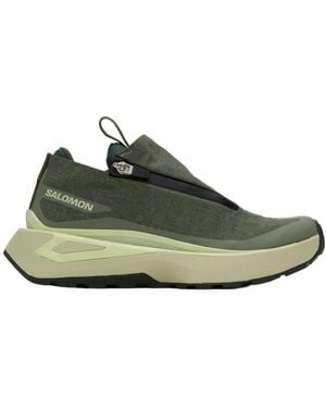 Salomon Lab Salomon Odyssey Elmt Advanced Round Toe Trainers - Green