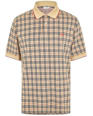 Burberry Burb Pelham Polo Sn62 - Natural