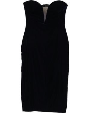 Tom Ford Strapless Midi Dress - Black