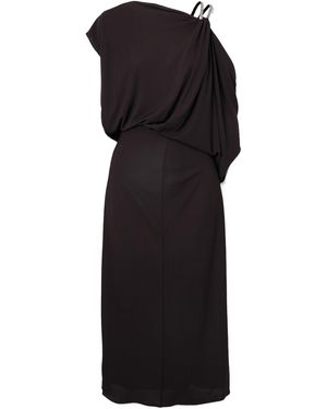 Tom Ford Embellished Midi Dress - Black