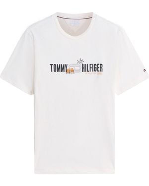 Tommy Hilfiger Simple T-Shirt - White