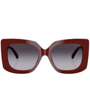 Jimmy Choo Eyewear Butterfly Frame Sunglasses - Purple