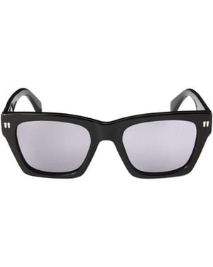 Off-White c/o Virgil Abloh Valdez Square-Frame Sunglasses - White