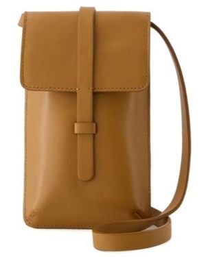 Ines De La Fressange Paris Leonore Phone Shoulder Bag - Brown