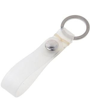 Our Legacy Logo Key Ring - White