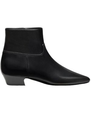 Stuart Weitzman Stassi Zip Bootie - Black