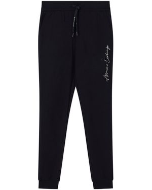 ARMANI EXCHANGE Jogger Trousers - Blue