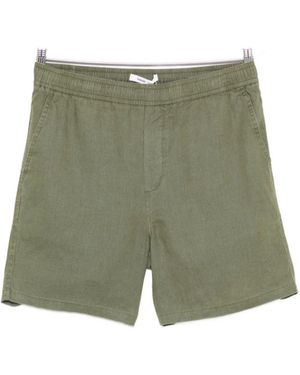 Samsøe & Samsøe Elastic Waist Shorts - Green