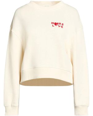 Rag & Bone Plain Colour Sweatshirts - White