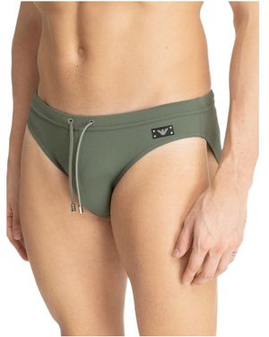 Emporio Armani Rope Swimming Trunks - Green