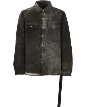 Rick Owens Padded Shirt Jacket - Black