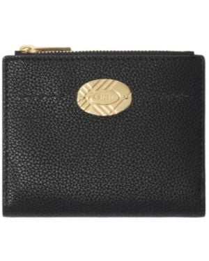 Burberry Cotswolds Grained Bifold Wallet - Black
