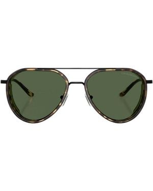 Emporio Armani Aviator Sunglasses - Green