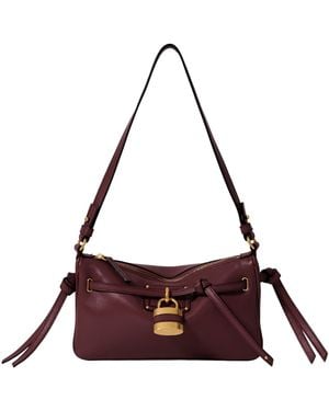 Chloé Mini Paddington Sling Pouch With Strap - Brown