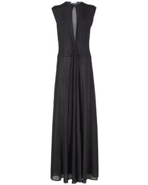 Fendi Silk Yarn Dress - Black