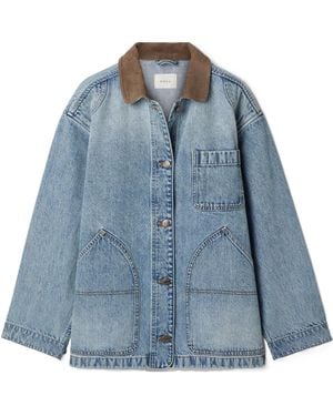 Doen Long-Sleeved Denim Jacket - Blue