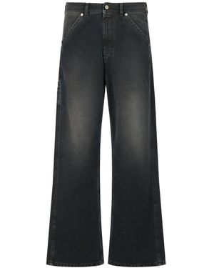 Marni Wide-Leg Relaxed Jeans - Grey