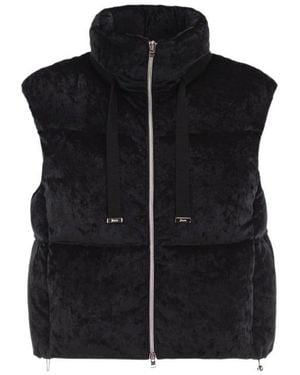 Herno Sleeveless Down Vest - Black