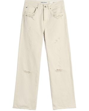 Our Legacy Casual Trousers With Belt Loops - Natural