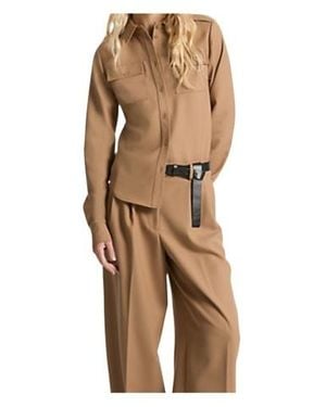 MICHAEL Michael Kors Utility Shirt - Natural