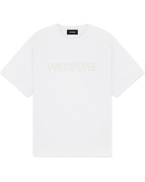 we11done Short-Sleeved T-Shirt - White