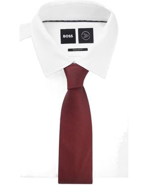 BOSS H-Tie 7,5 Cmclassic Tie - Red