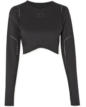 adidas Originals Boa Short Long-Sleeved T-Shirt - Black