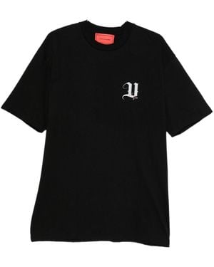 Vision Of Super T-Shirt With Angel Print On The Back - Black