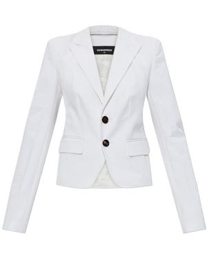 DSquared² Cutout Blazer - White