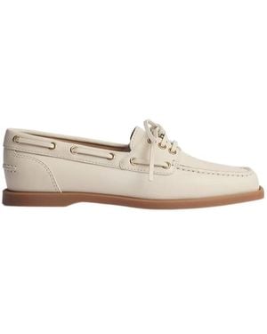Dior Rive Boat Shoe - White