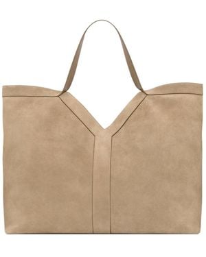 Saint Laurent Y Large Tote - Natural