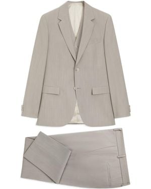 BOSS Boss Three-Piece Tailored Suit - Grey