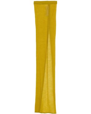 Rick Owens Mini Skirt - Yellow