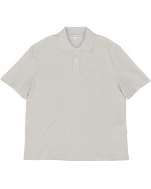 Loewe Short Sleeved Polo Shirt - Gray
