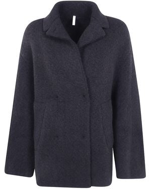 Boboutic Long-Sleeved Casual Jacket - Blue