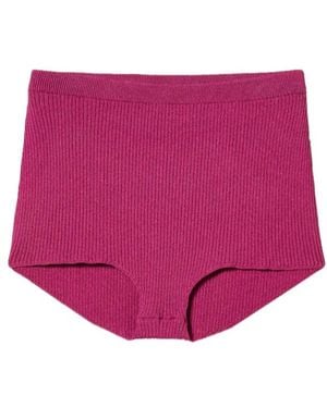 Twinset Knitted Shorts - Pink