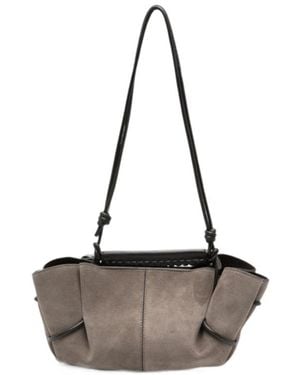 Hereu Ruched Detail Handbag - White