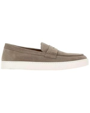 Doucal's Penny Slip-On Loafers - White
