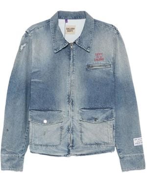 GALLERY DEPT. Long-Sleeved Denim Jacket - Blue