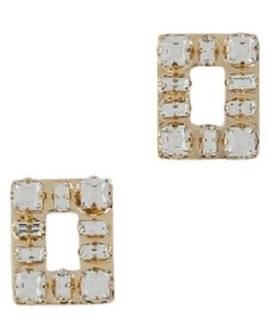 Roger Vivier Diamond Earrings - Metallic
