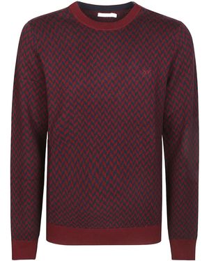 Sun 68 Long-Sleeved Jumper - Purple